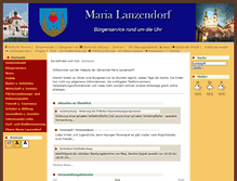 Tablet Screenshot of maria-lanzendorf.gv.at